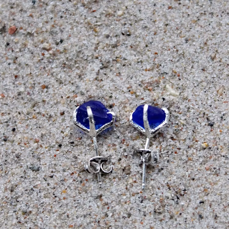 Clearly Blue stiftörhängen