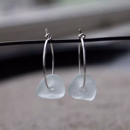 Small Loop Airy örhängen