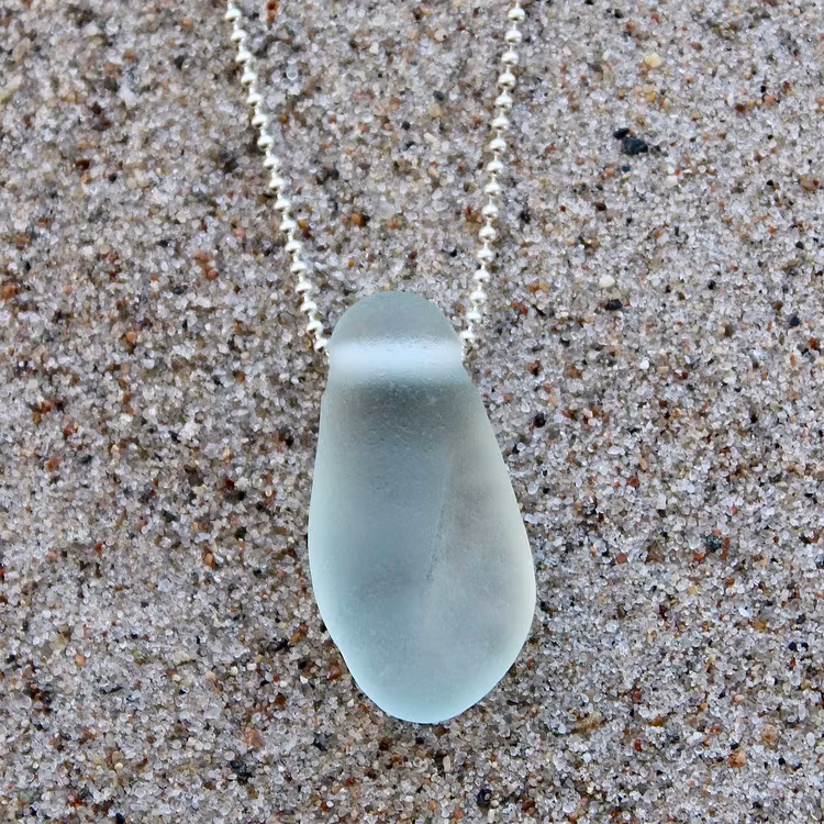 Lightblue Wave halsband