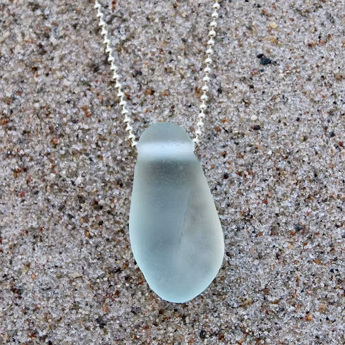 Lightblue Wave halsband