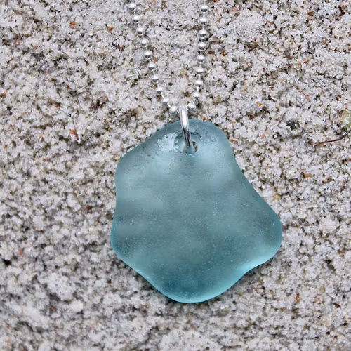 Floating Blue halsband