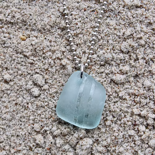 Clear Patterns halsband