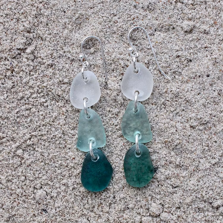 Shades Of The Ocean trippelörhängen