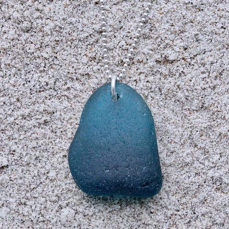 Great Big Glittery Blue halsband