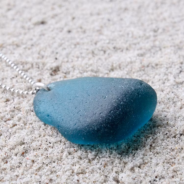 Great Big Glittery Blue halsband