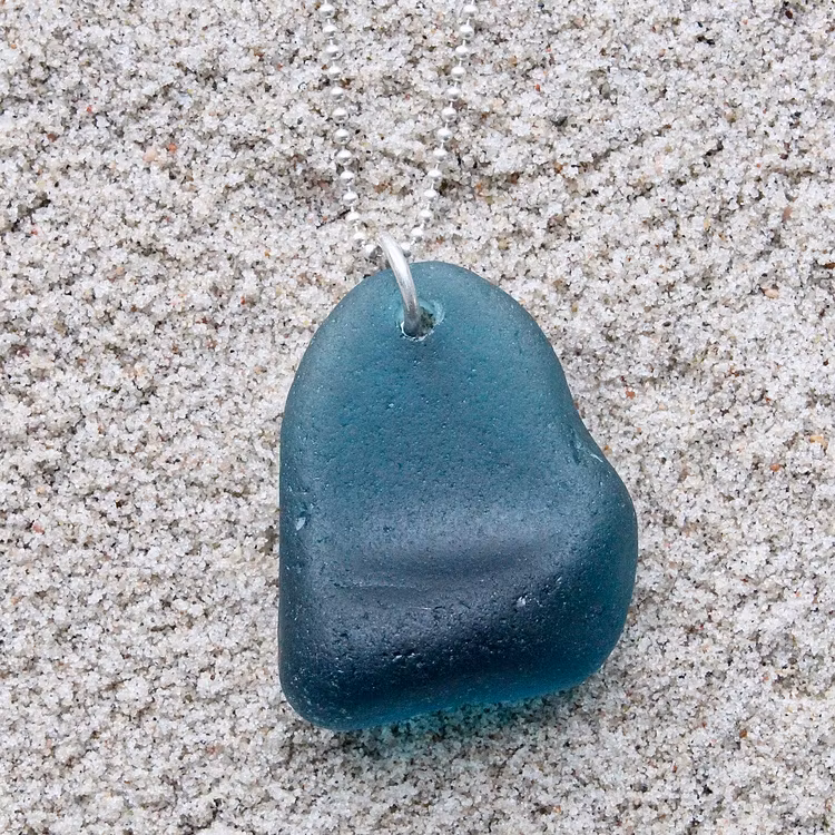 Great Big Glittery Blue halsband