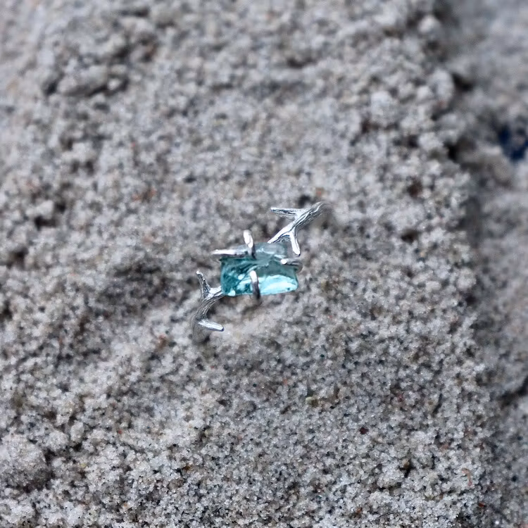 Sea Of Sparkling Joy ring