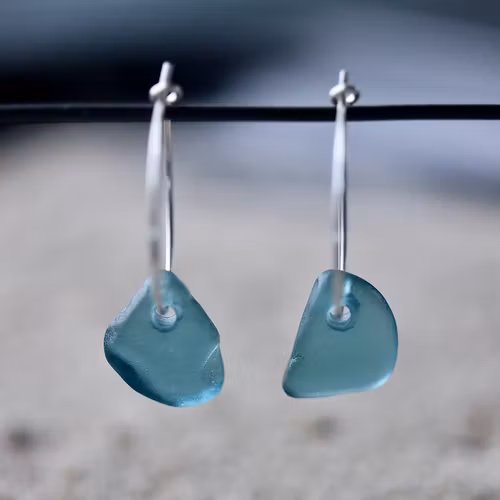 Small Loop So Blue örhängen