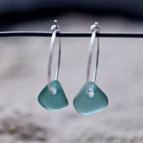 Small Loop Everyday Sea örhängen