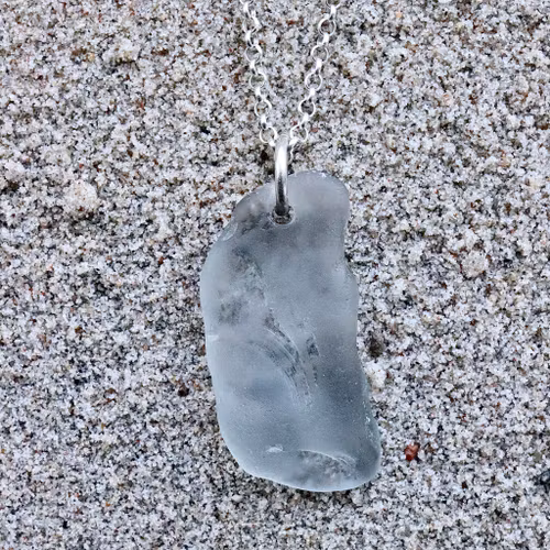 Shimmering Grey halsband