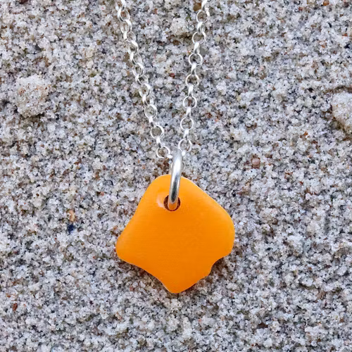 Popping Orange halsband