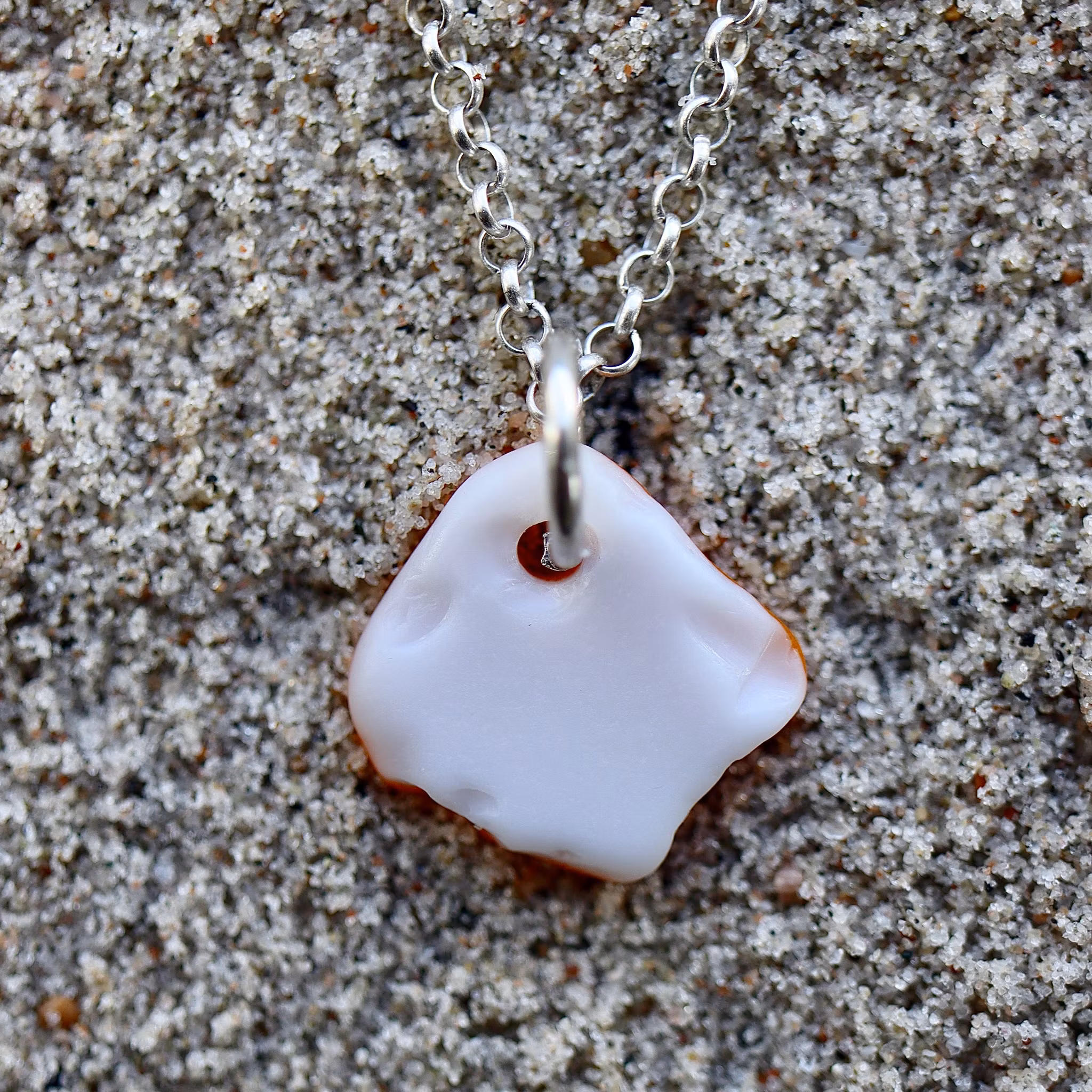 Popping Orange halsband