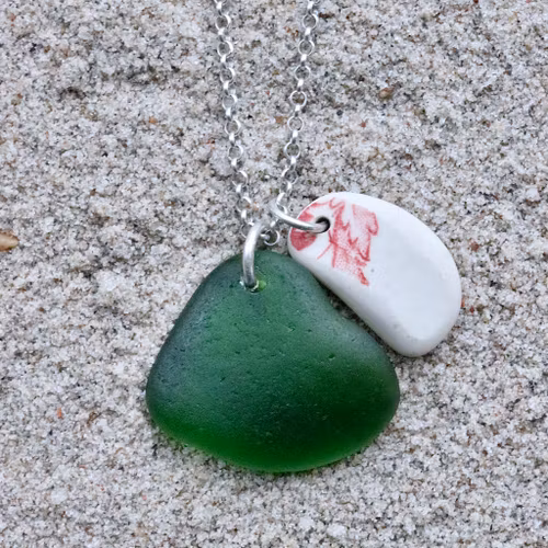 Perfect Match Seamade Ornament halsband