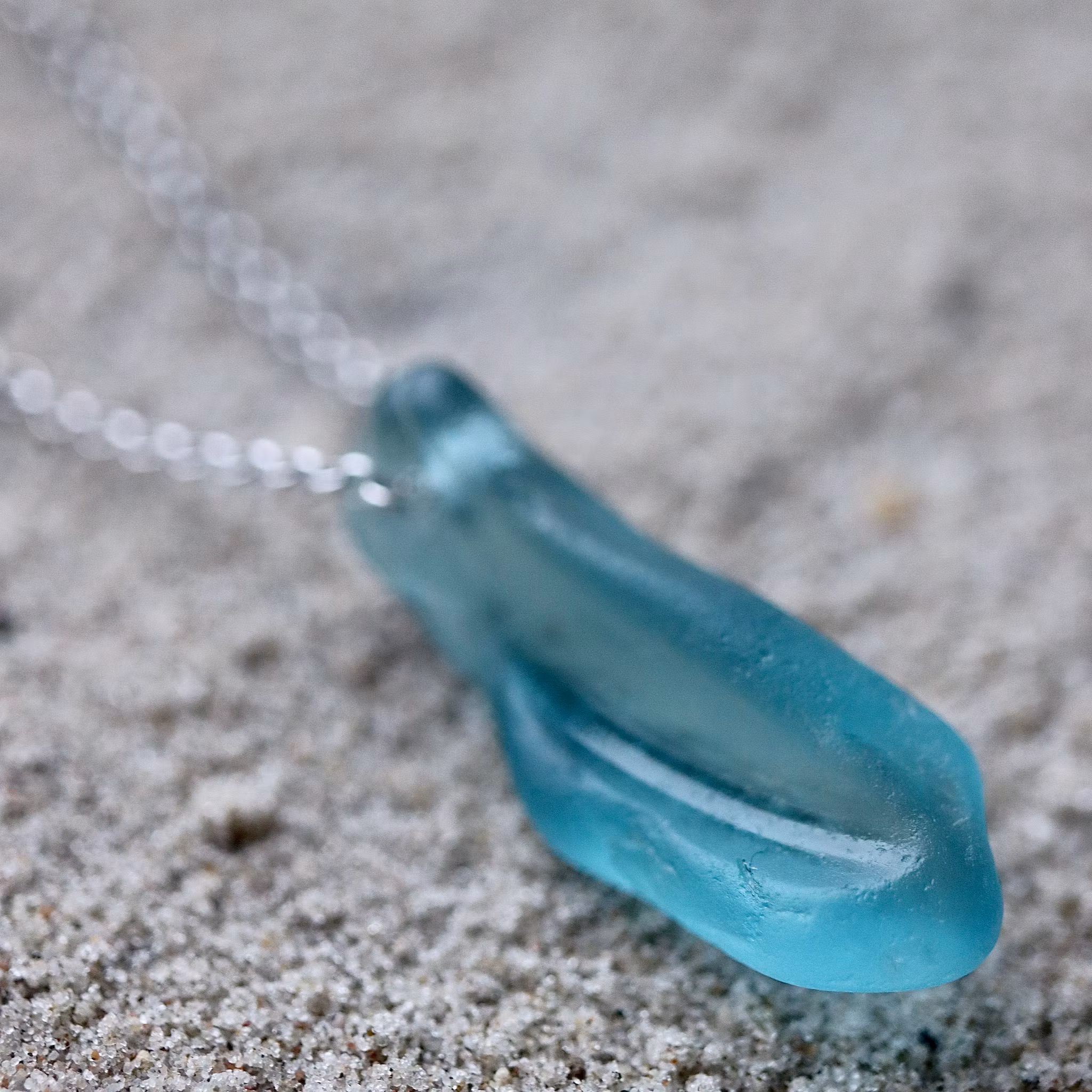 Blue Icicle halsband