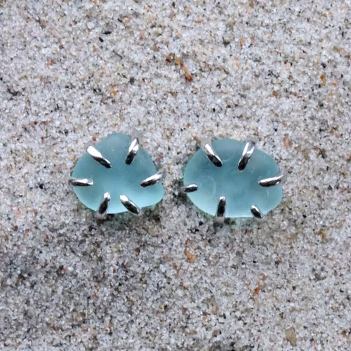 Hopeful Blue stiftörhängen