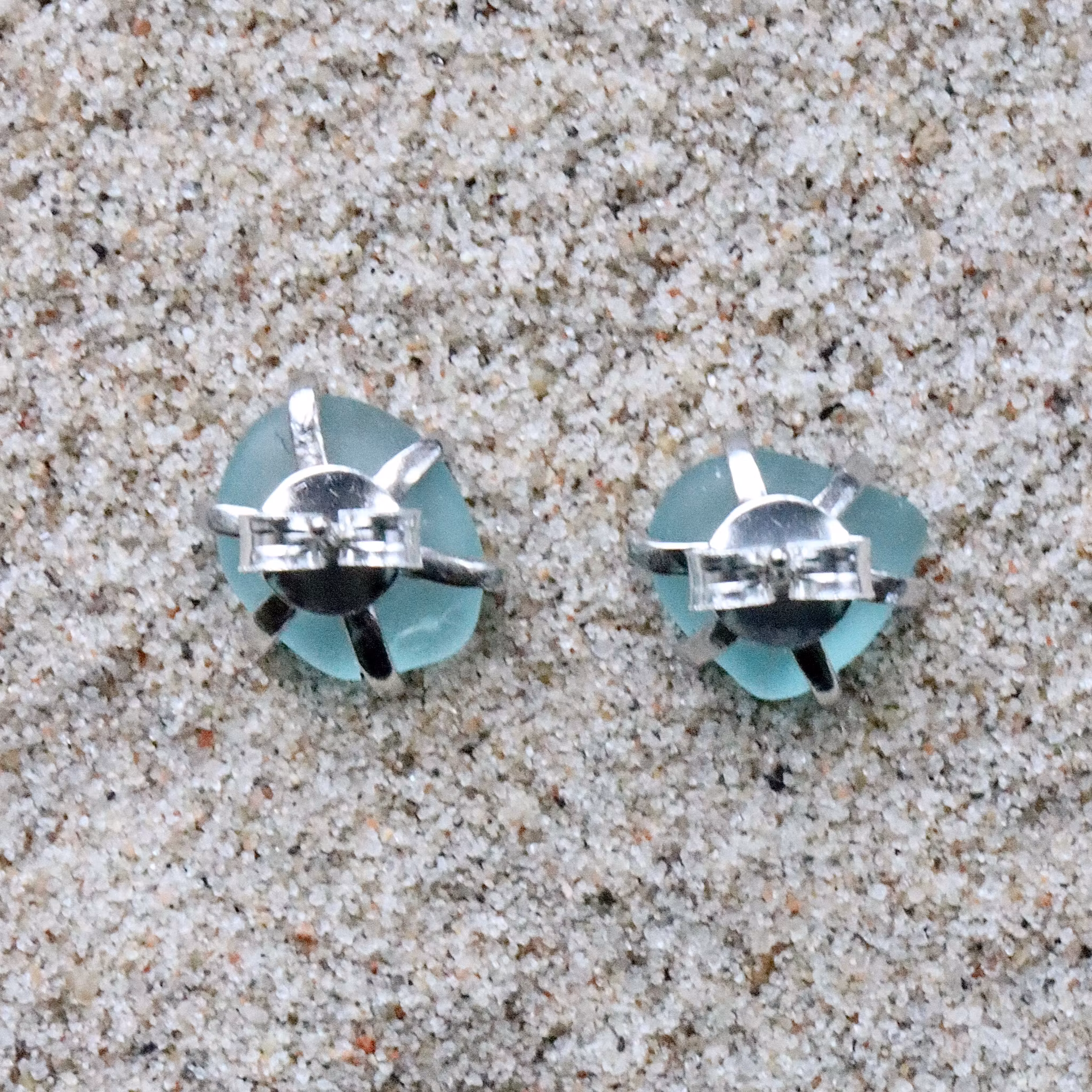 Hopeful Blue stiftörhängen