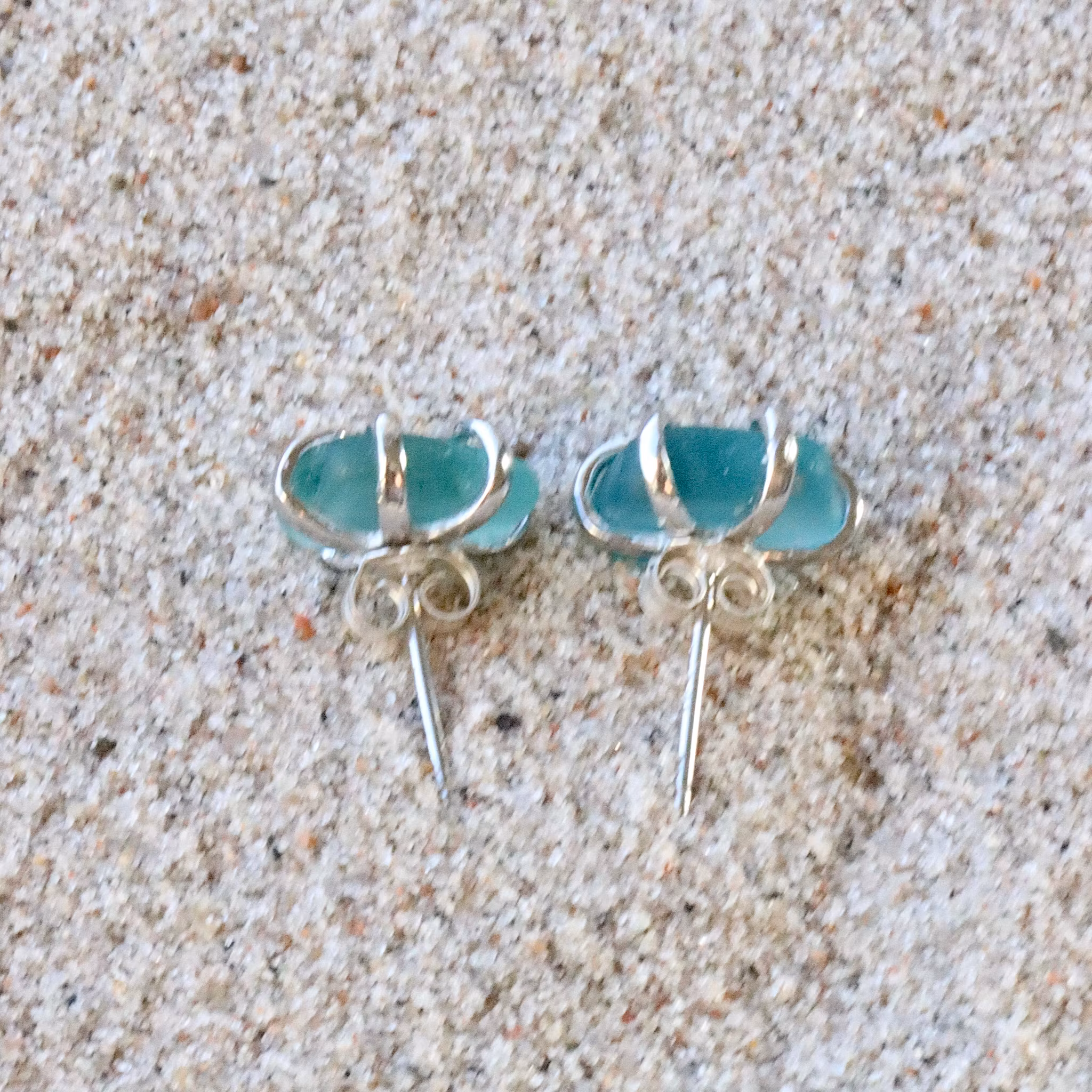 Lovely Shades Of Blue stiftörhängen