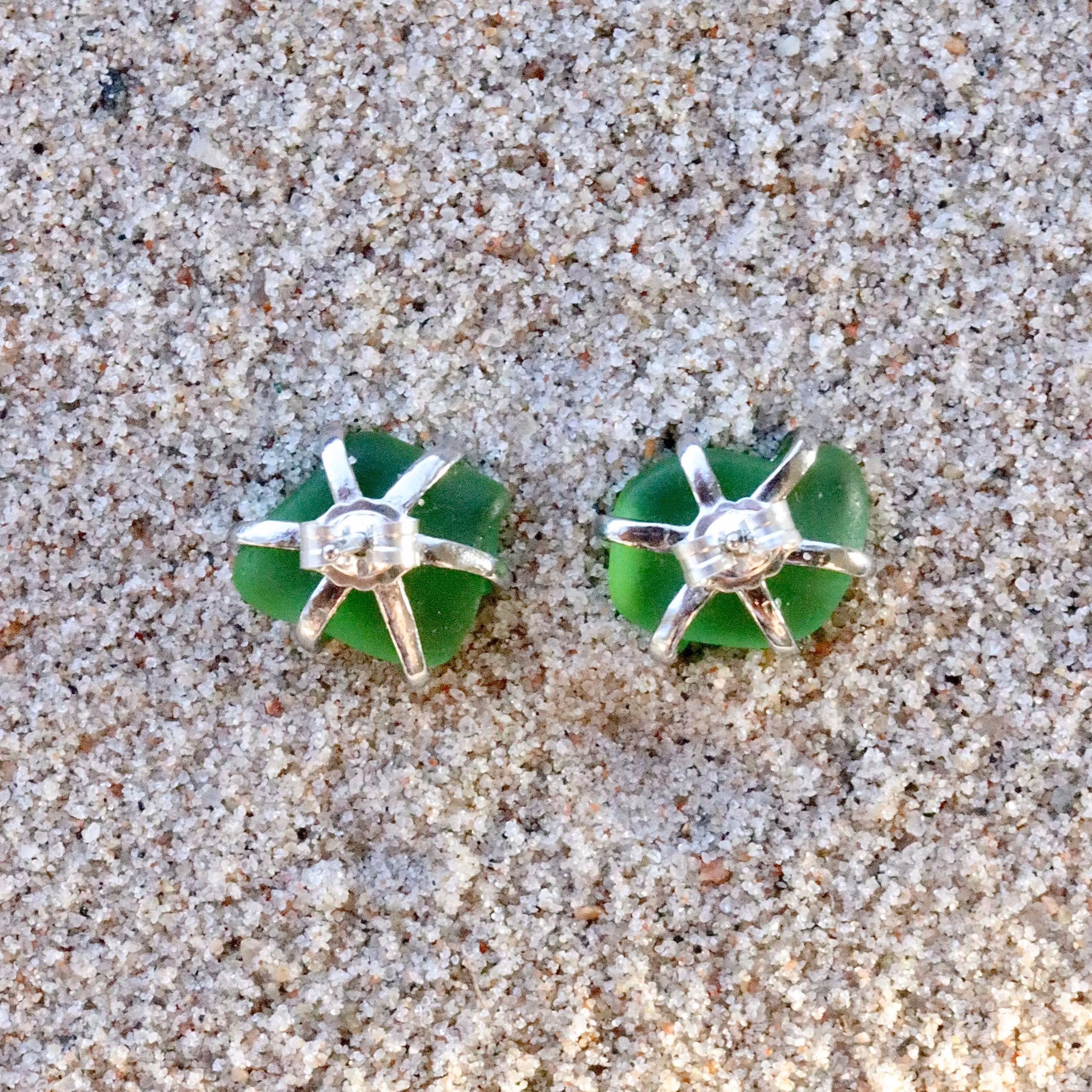 Green Grass Growing stiftörhängen