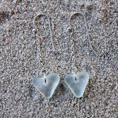 Double Hearts örhängen