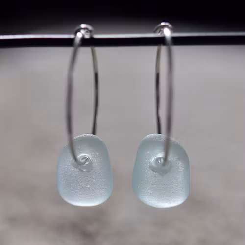 Small Loop Dewdrops örhängen