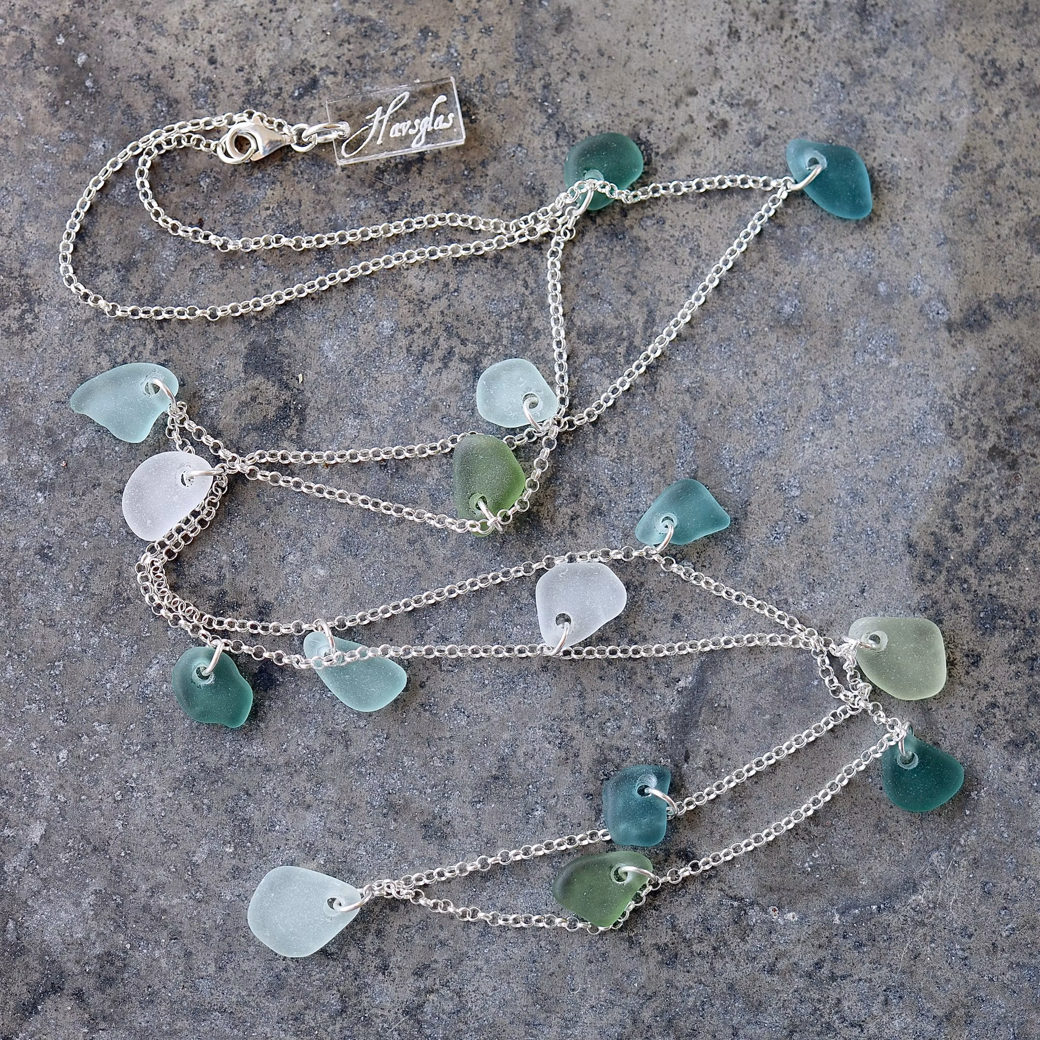 Long Treasure Hunter´s  Oceancolors halsband