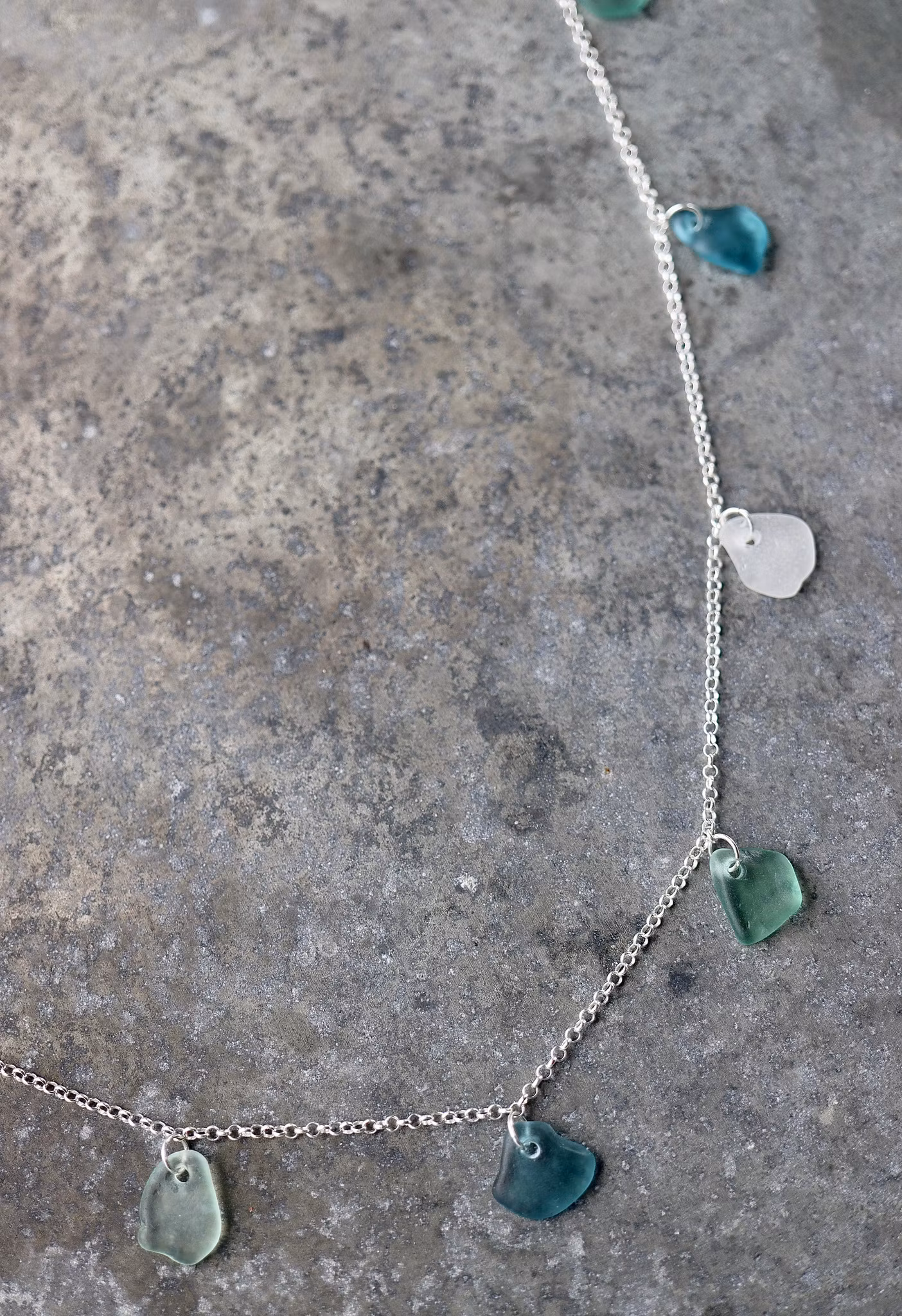 Long Treasure Hunter´s Sea Glitter halsband