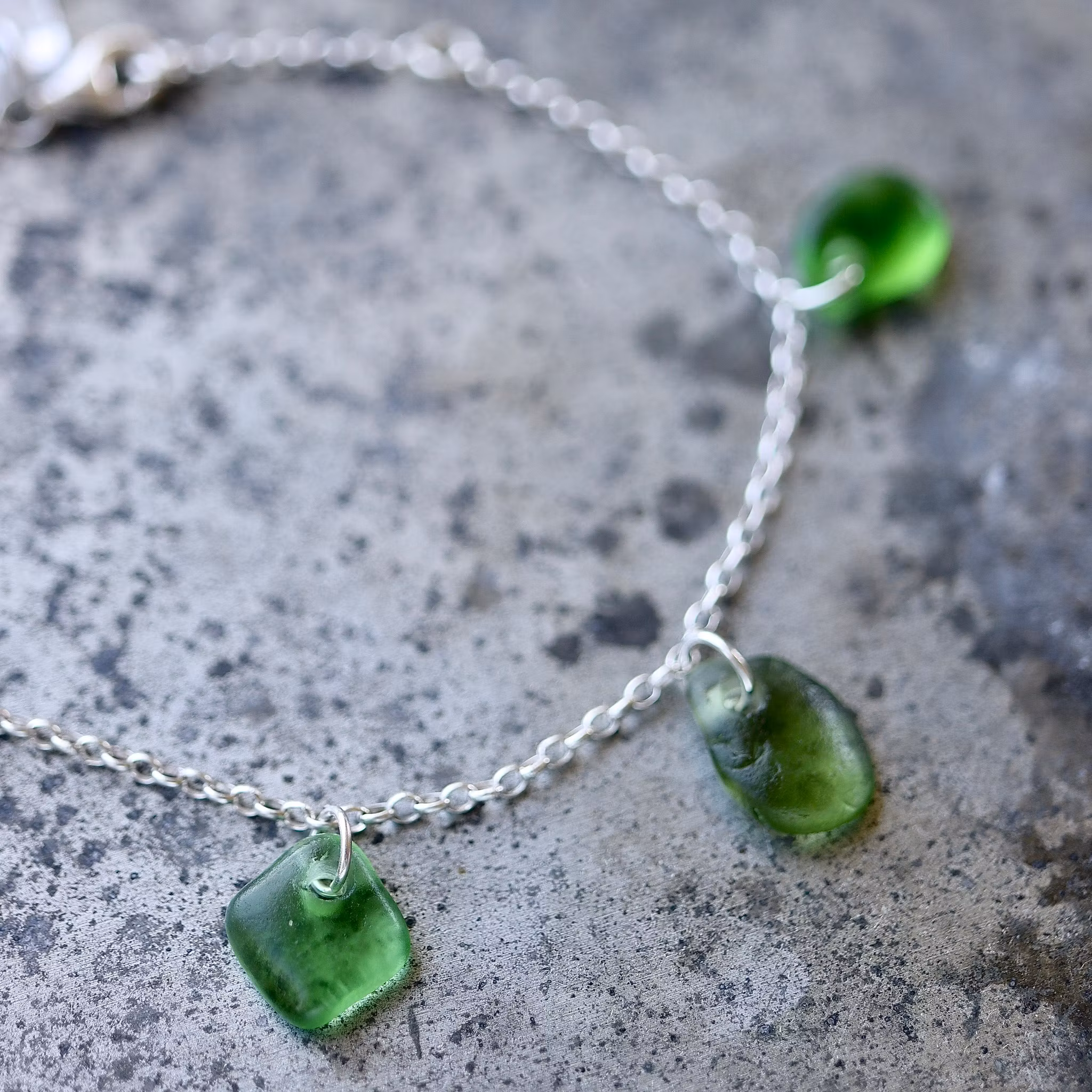 Treasure Hunter´s Lovely Green armband