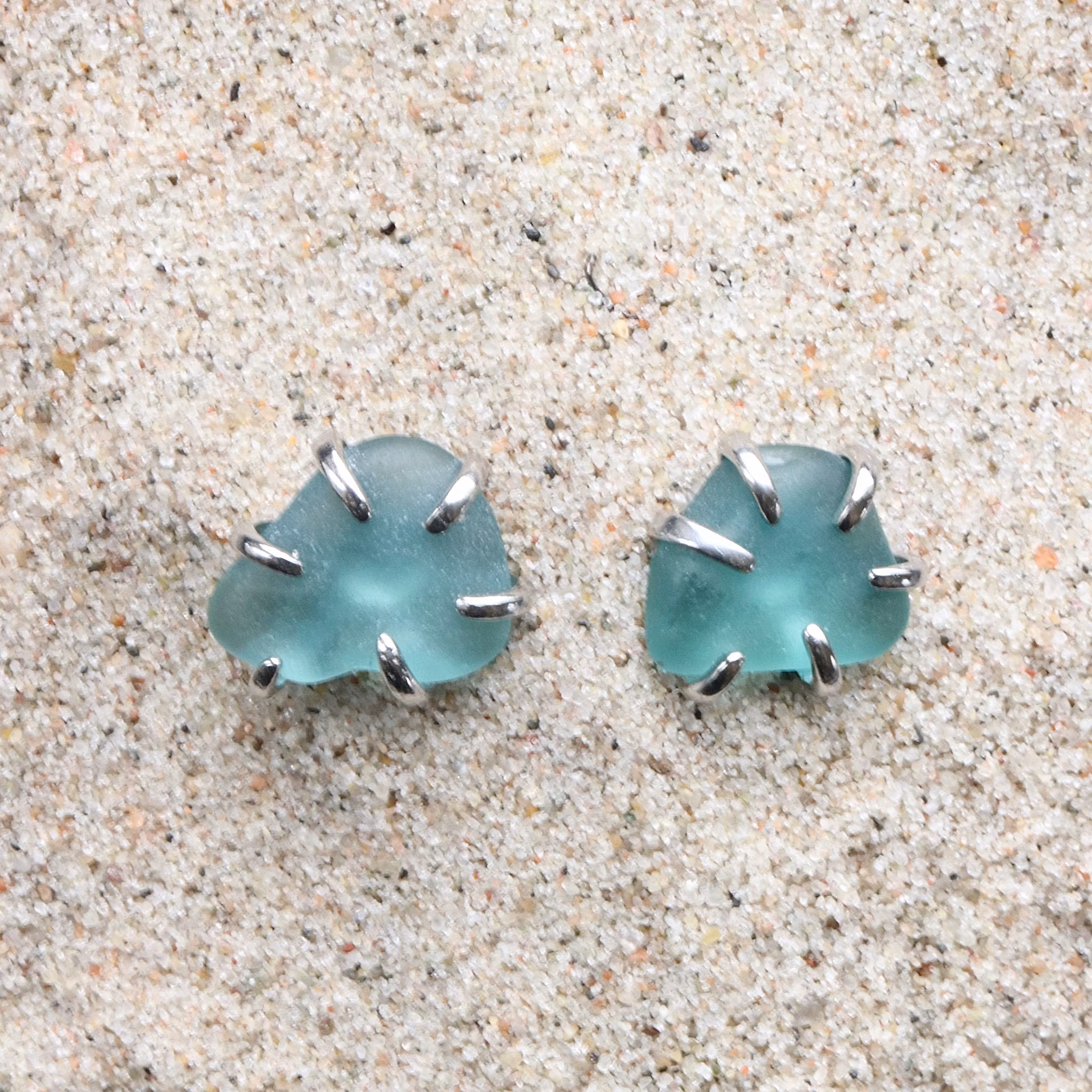 Magic Ocean Blue stiftörhängen