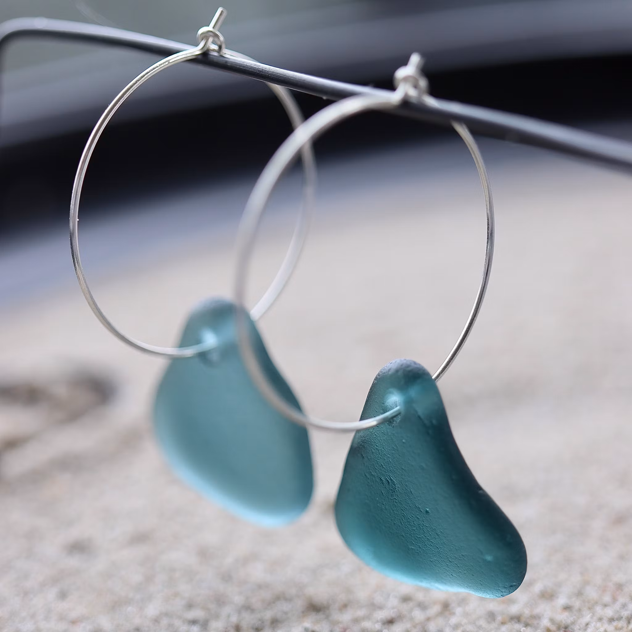 Big Loop Oceanic Sky örhängen