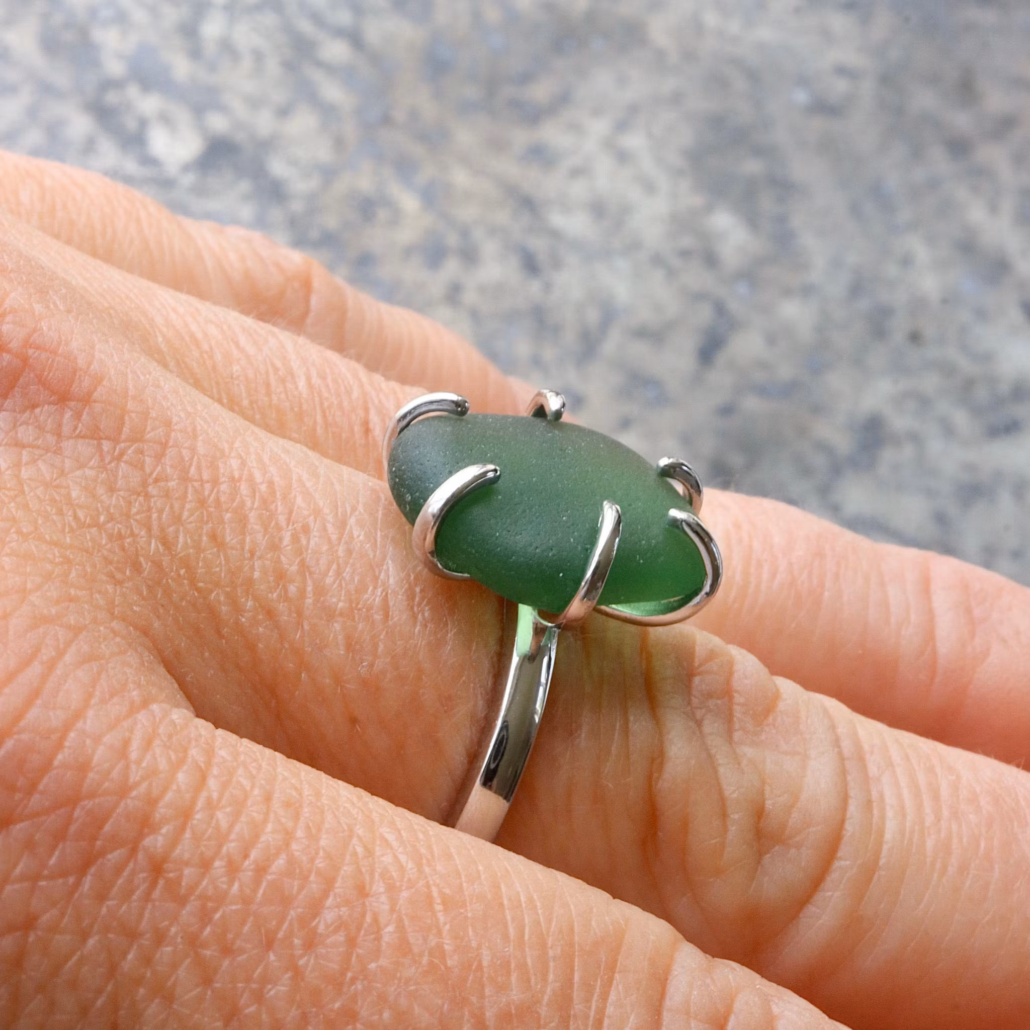 Summer Green ring