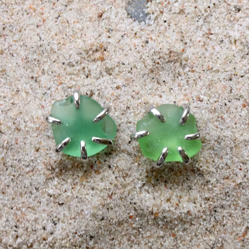 Green Light stiftörhängen