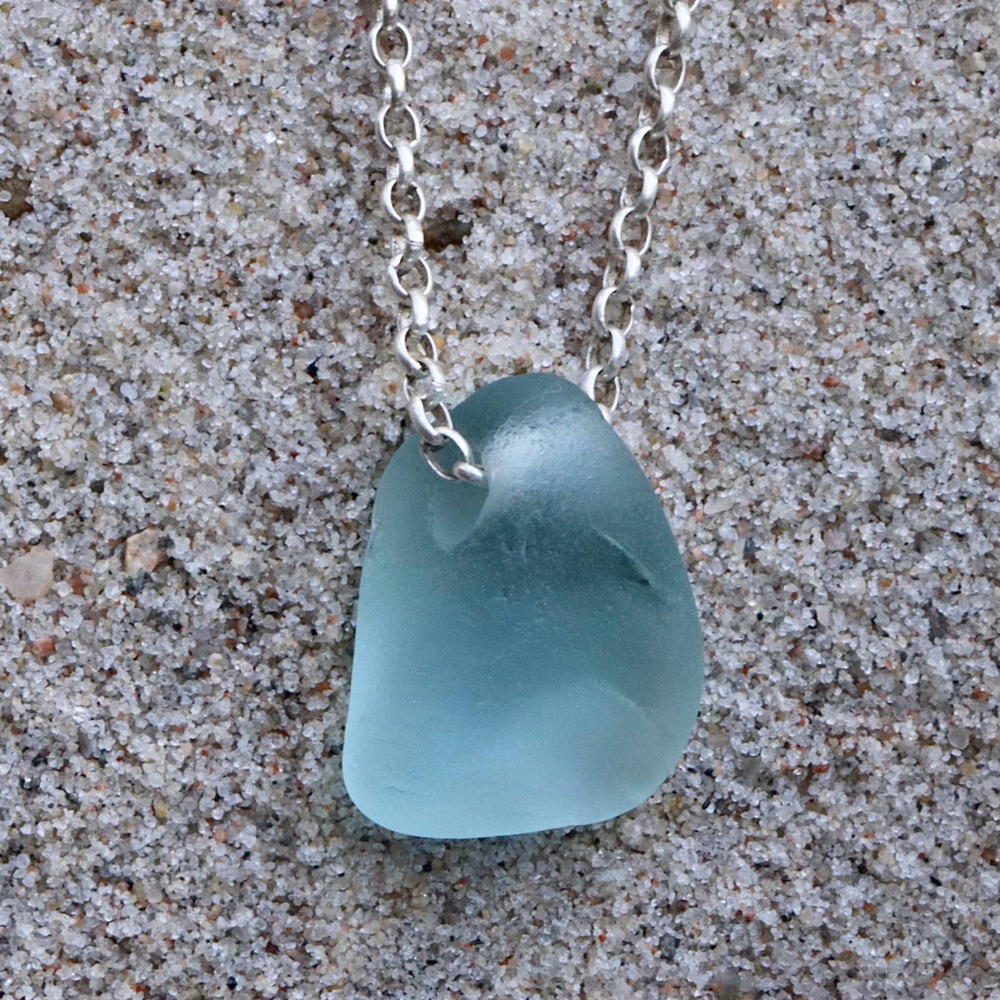 Chunky Blue halsband