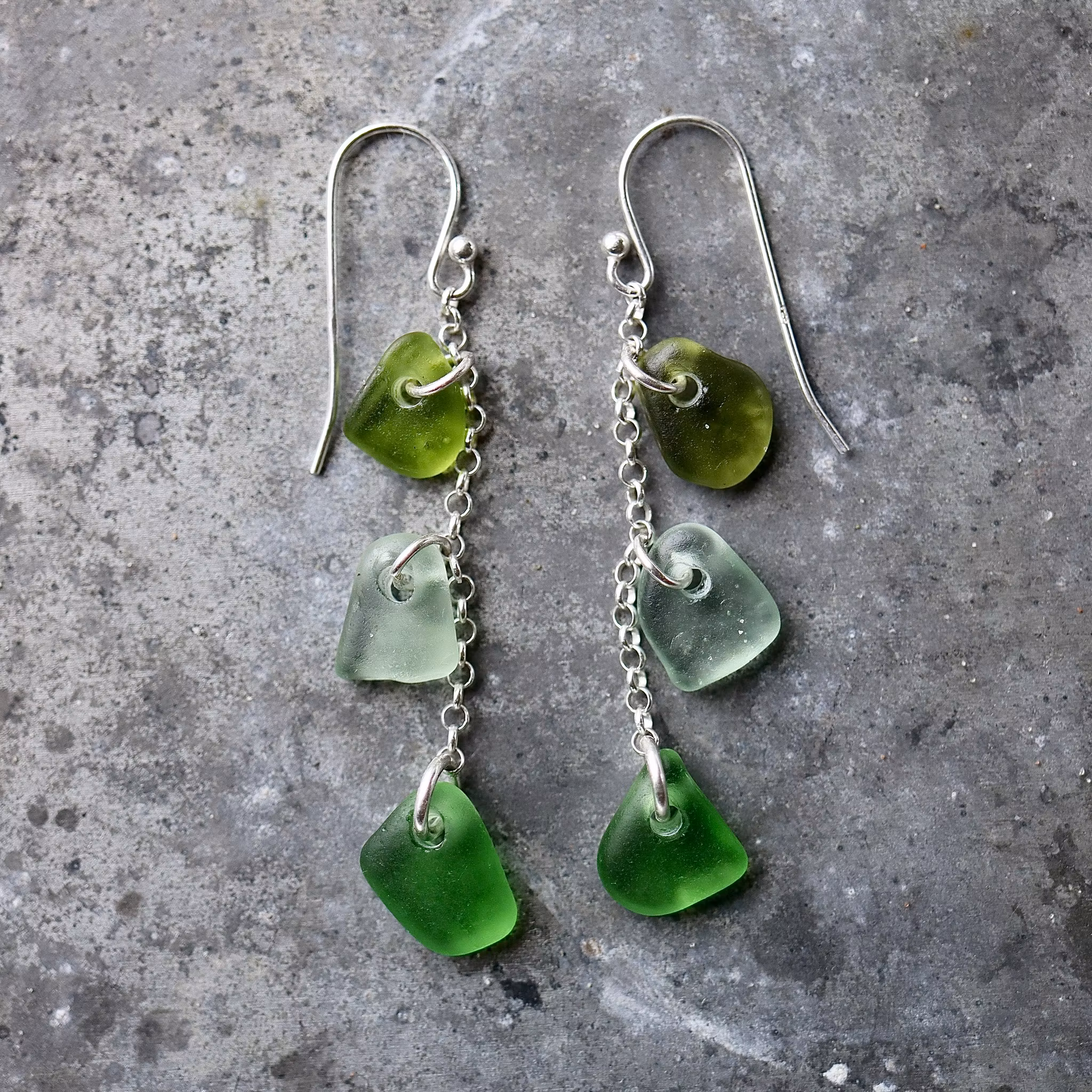 Treasure Hunter´s  Greenery örhängen