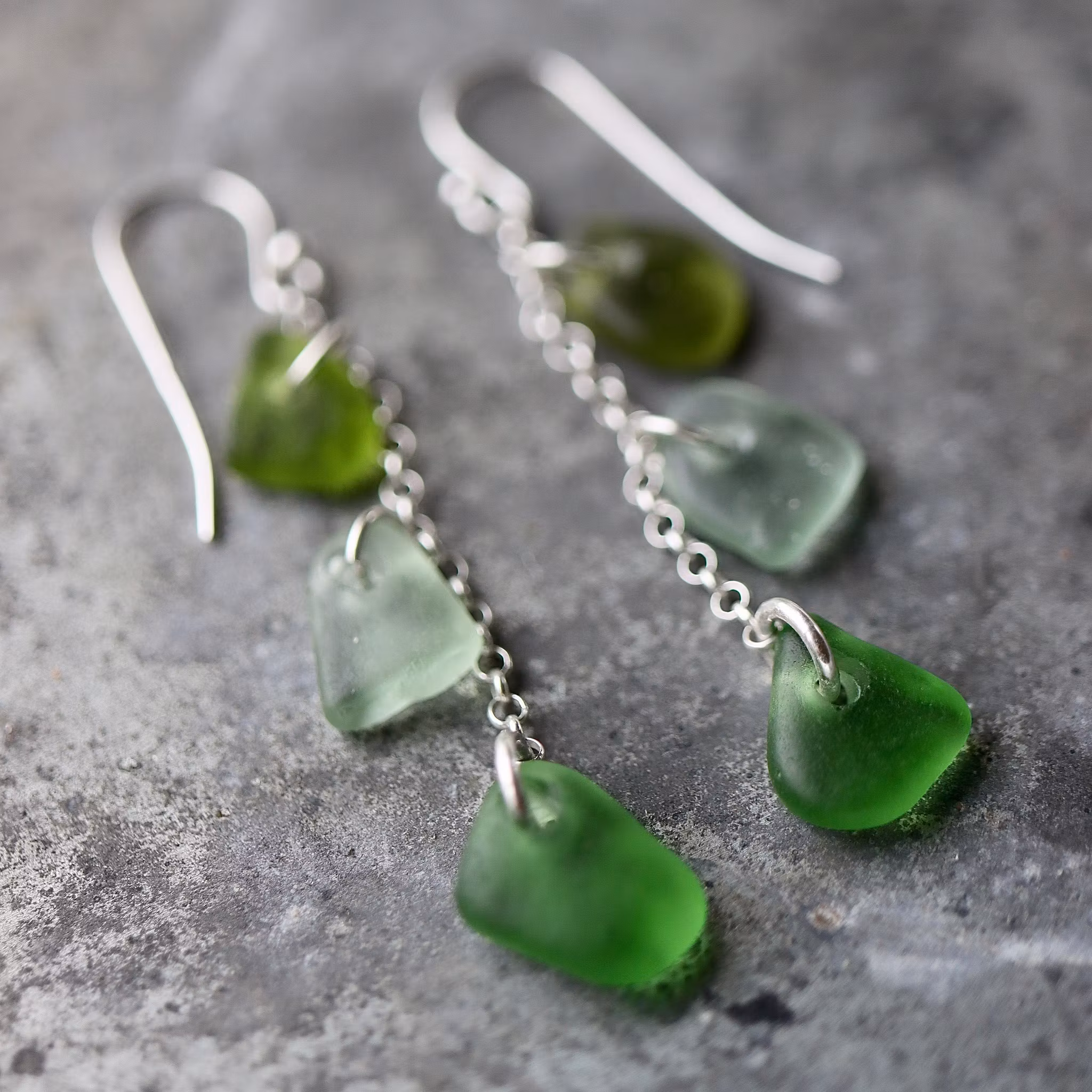 Treasure Hunter´s  Greenery örhängen