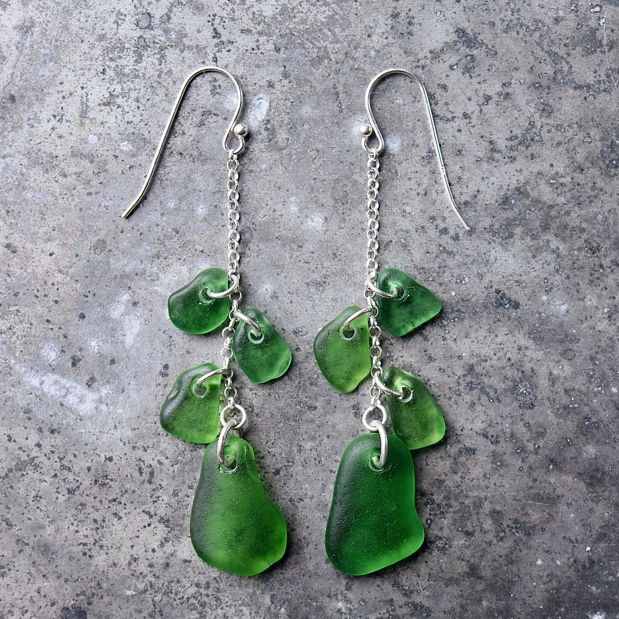 Endless Green örhängen