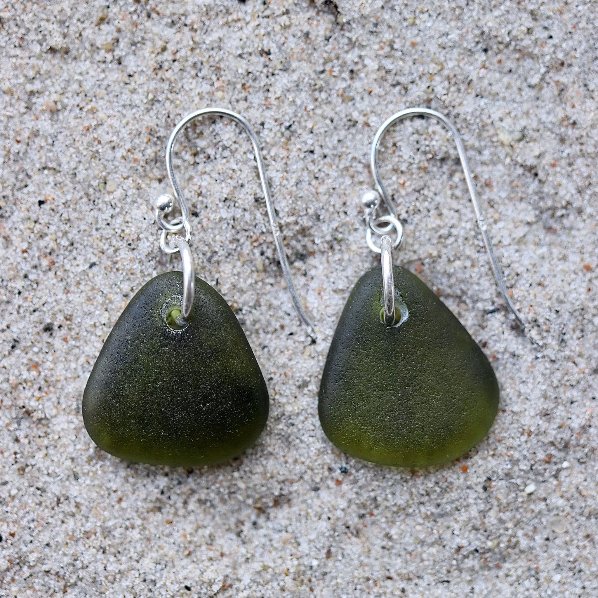 Moss Green örhängen