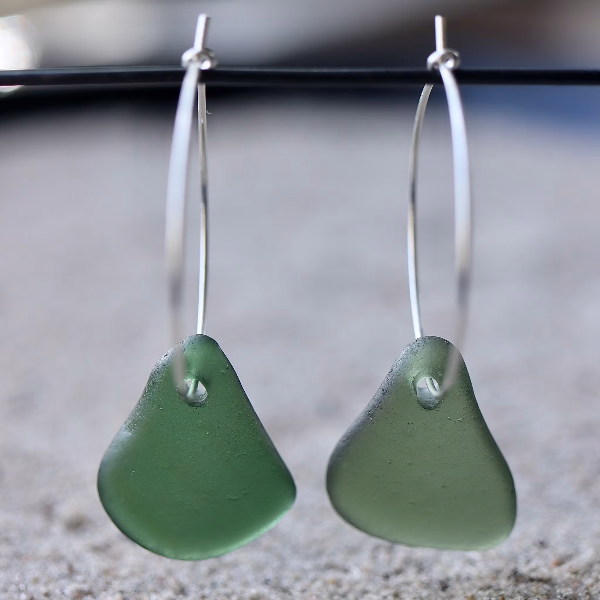 Big Loop Soft Forest örhängen