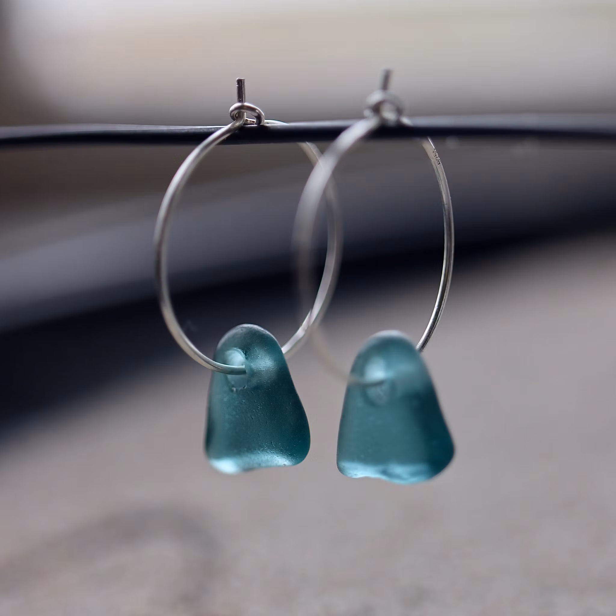 Small Loop Bluebells örhängen