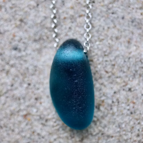 Nautilus Blue halsband