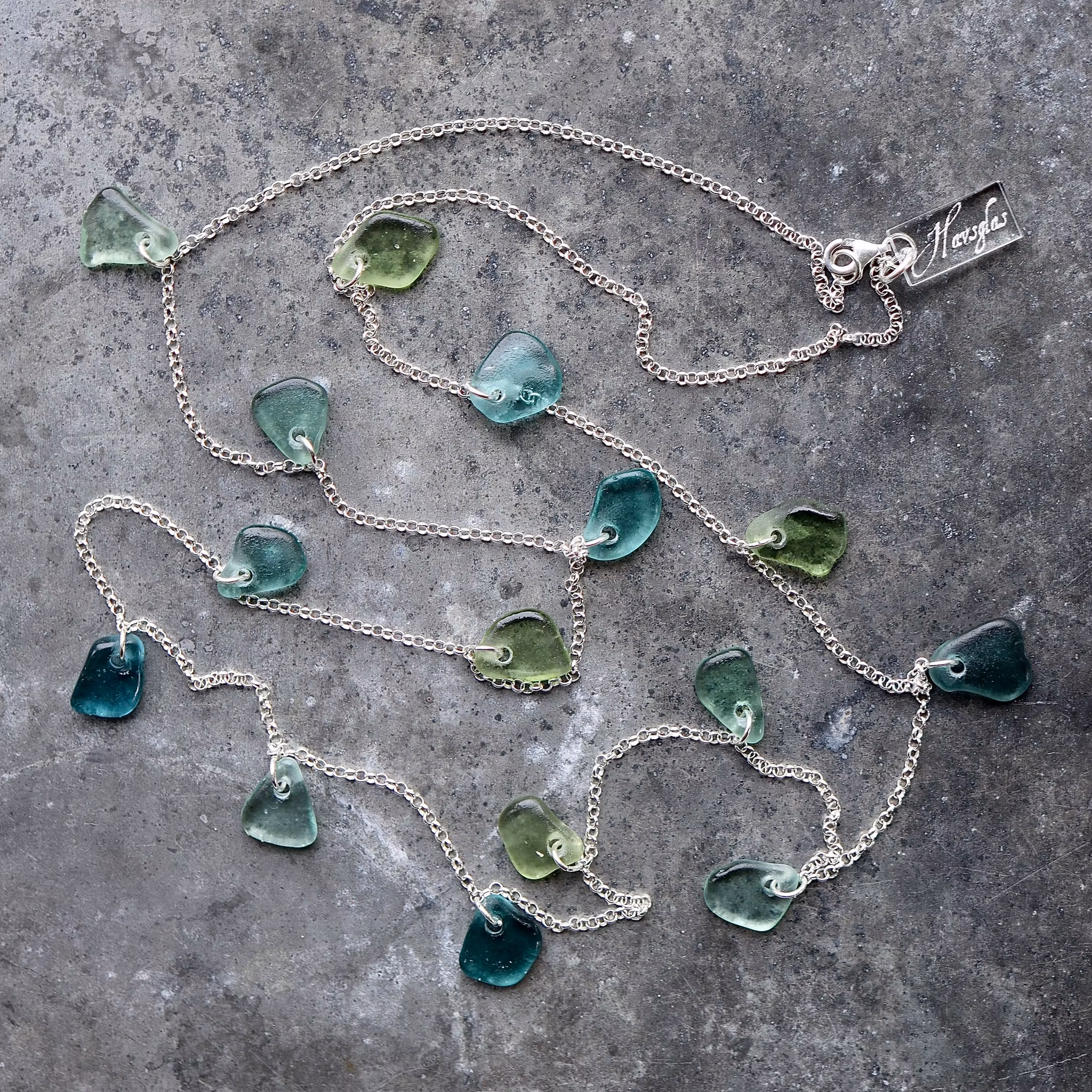 Long Treasure Hunter´s Watercolors halsband