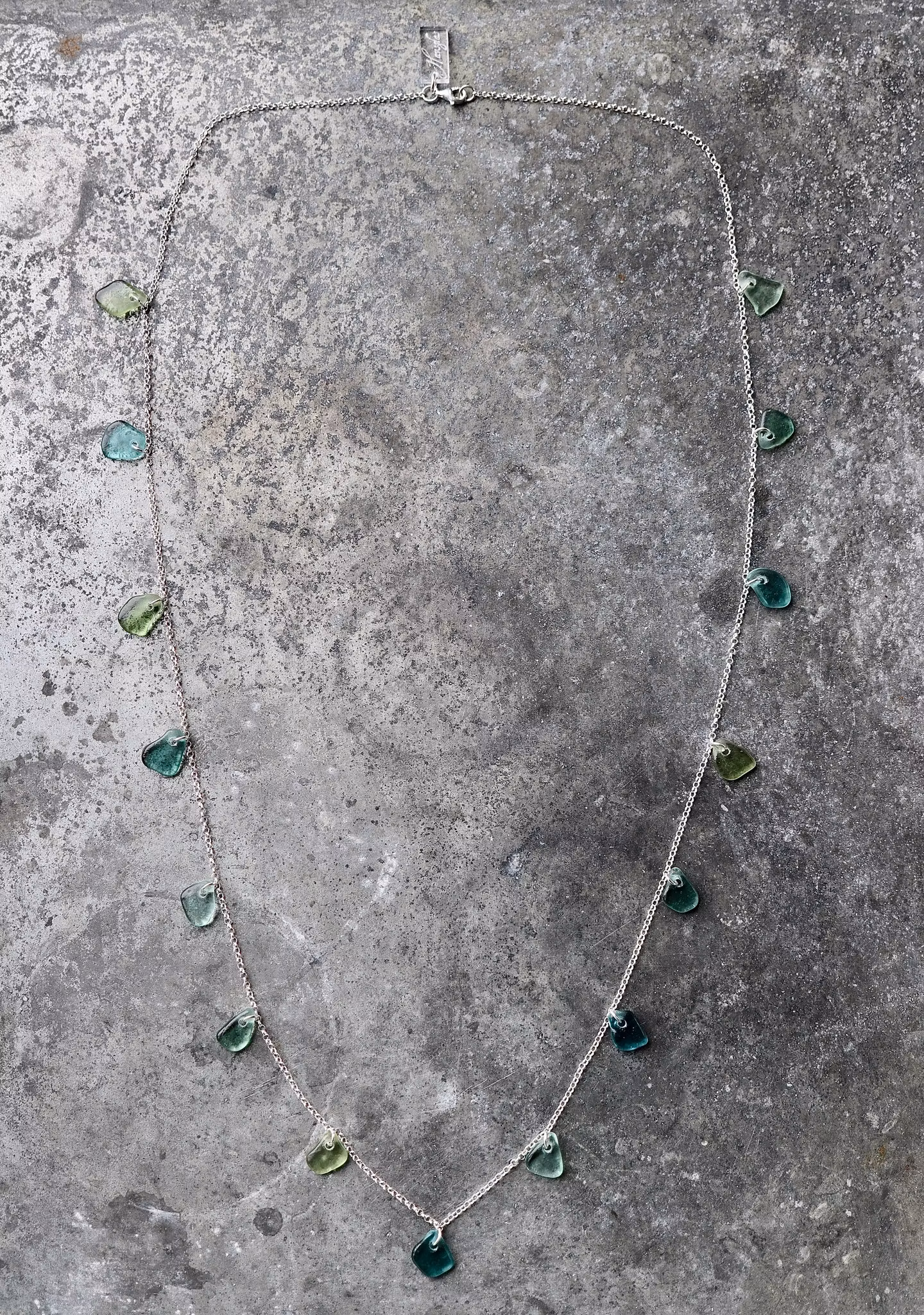 Long Treasure Hunter´s Watercolors halsband