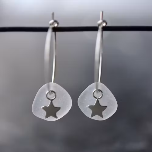 Small Loop Starshine berlockörhängen