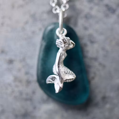 Mermaid And The Bubble berlockhalsband