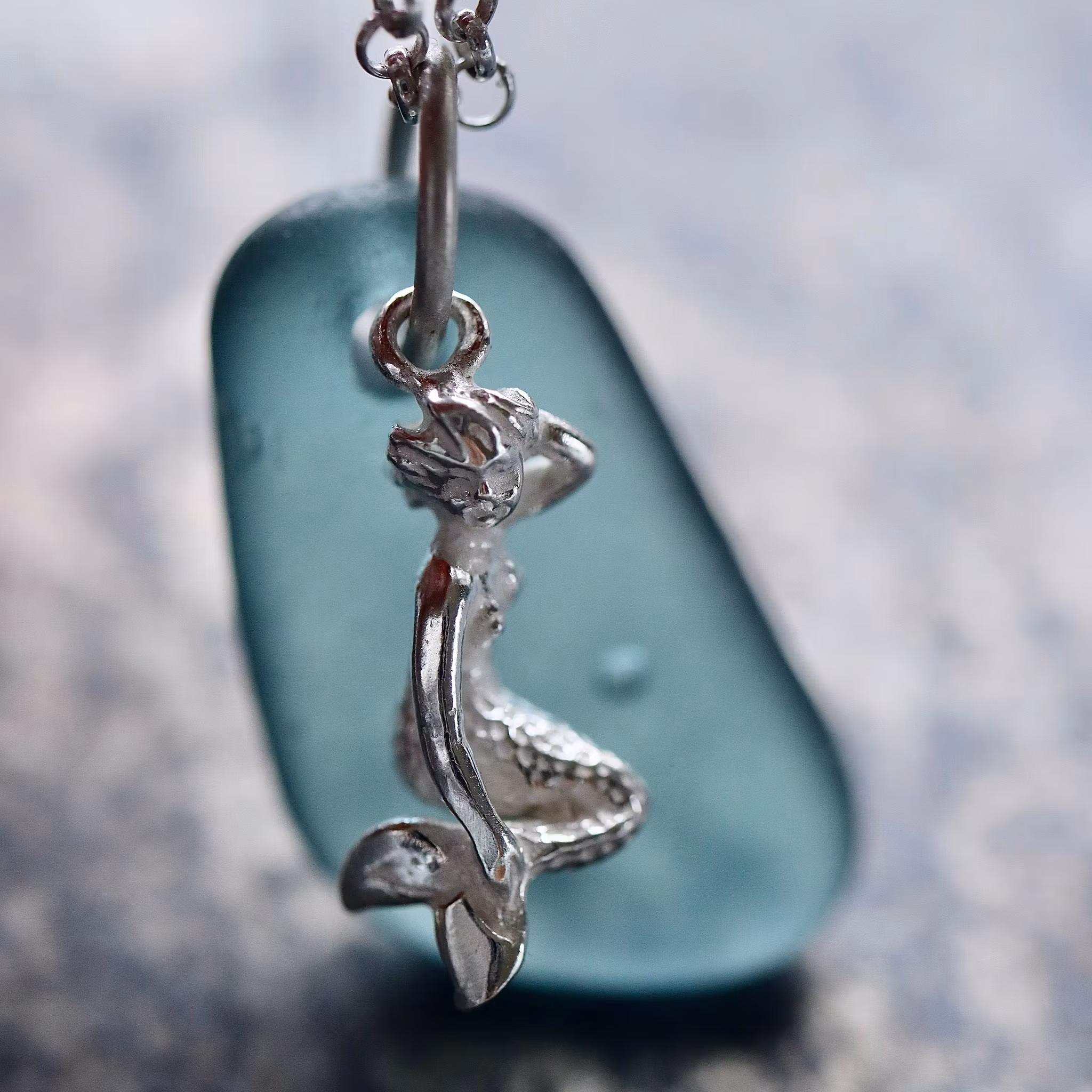 Mermaid And The Bubble berlockhalsband