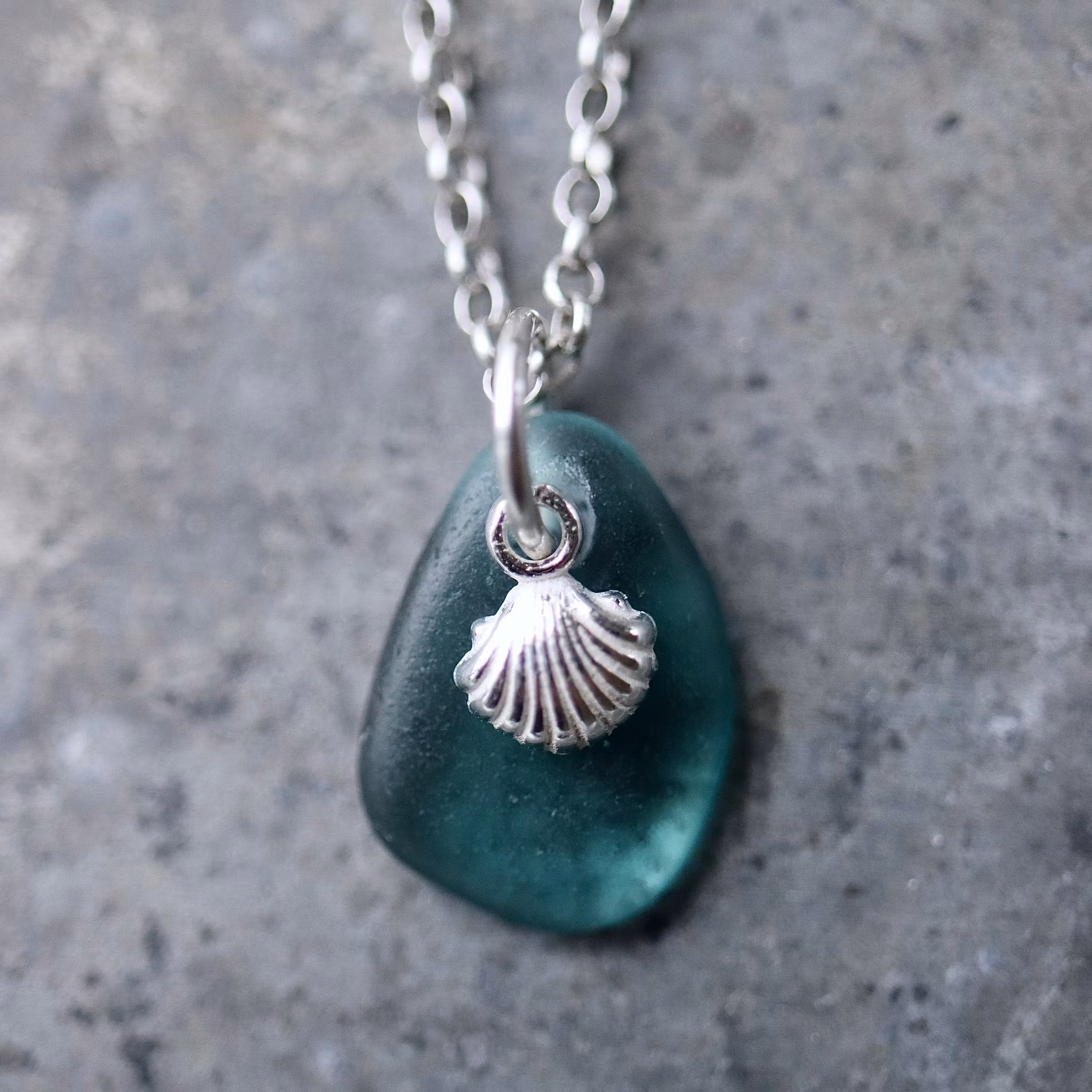 Treasured Seashell berlockhalsband