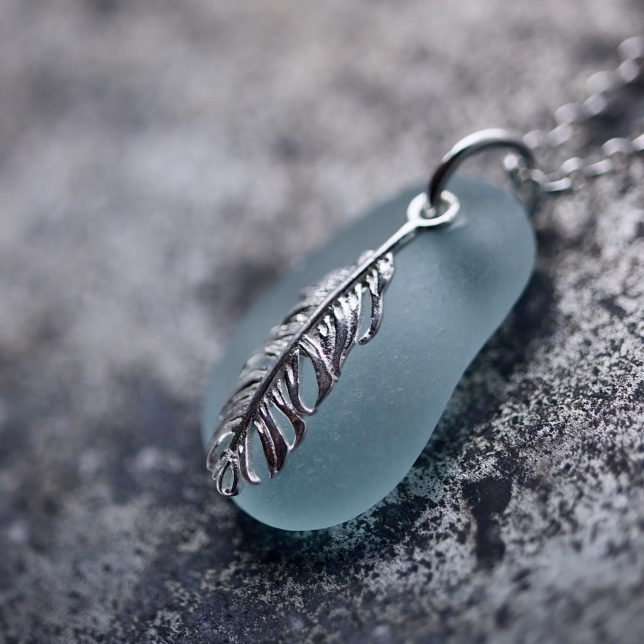 Plume berlockhalsband