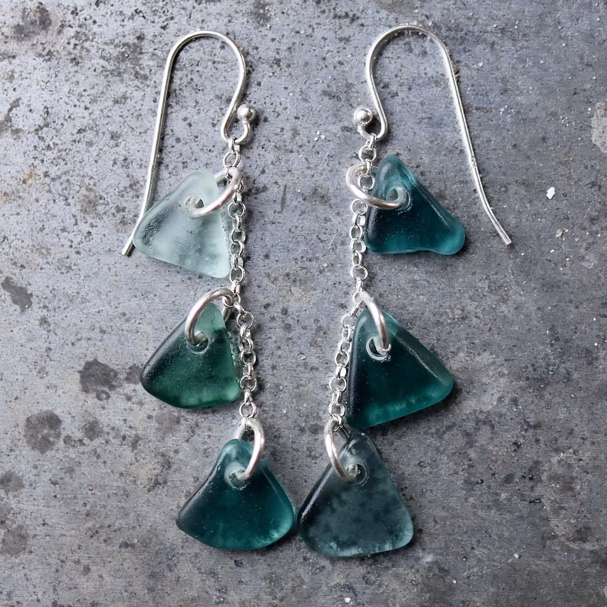 Treasure Hunter´s  Triangles örhängen