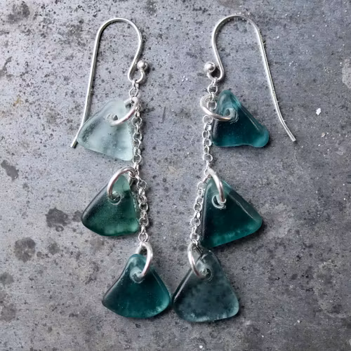 Treasure Hunter´s  Triangles örhängen