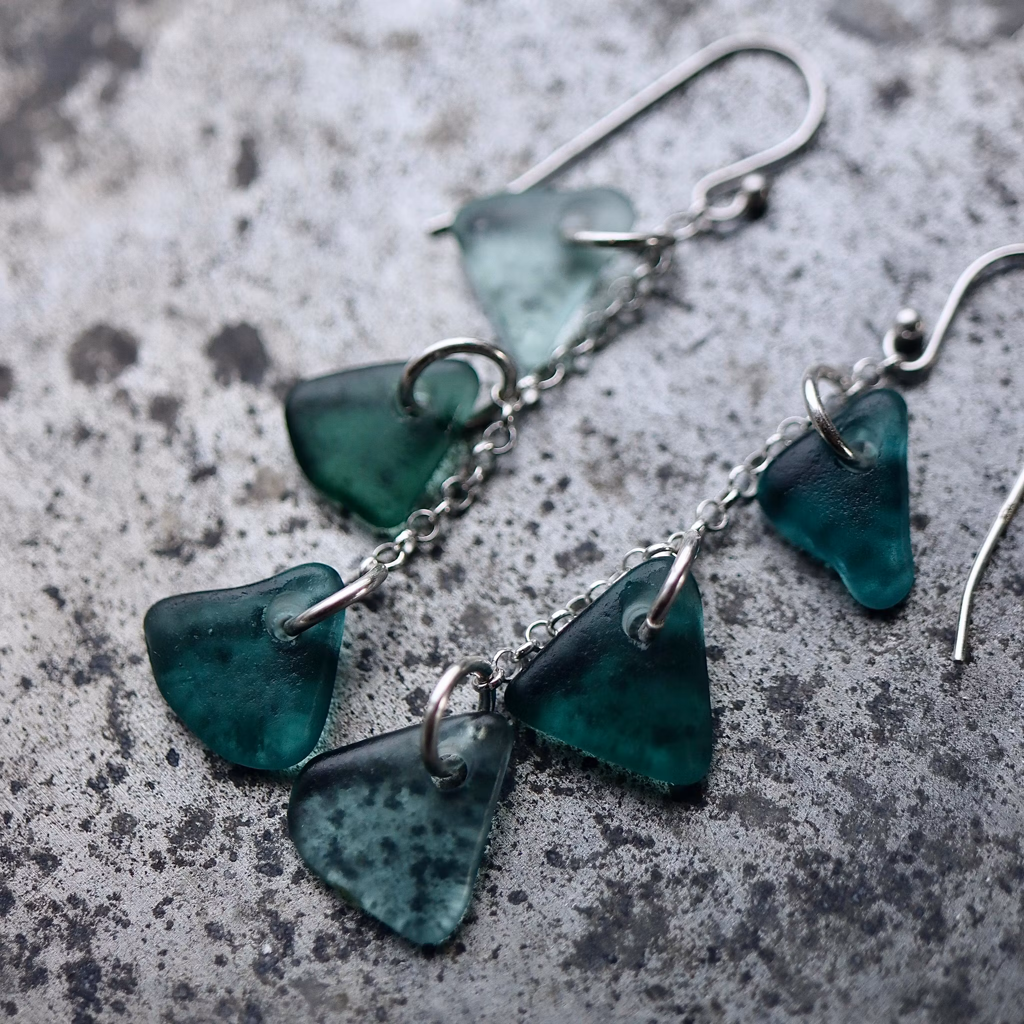 Treasure Hunter´s  Triangles örhängen