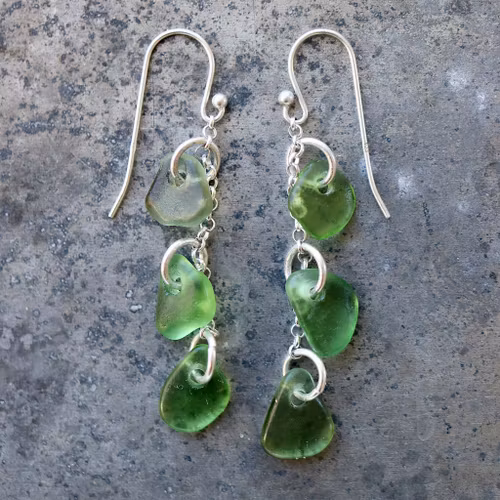 Treasure Hunter´s Greenilicious örhängen